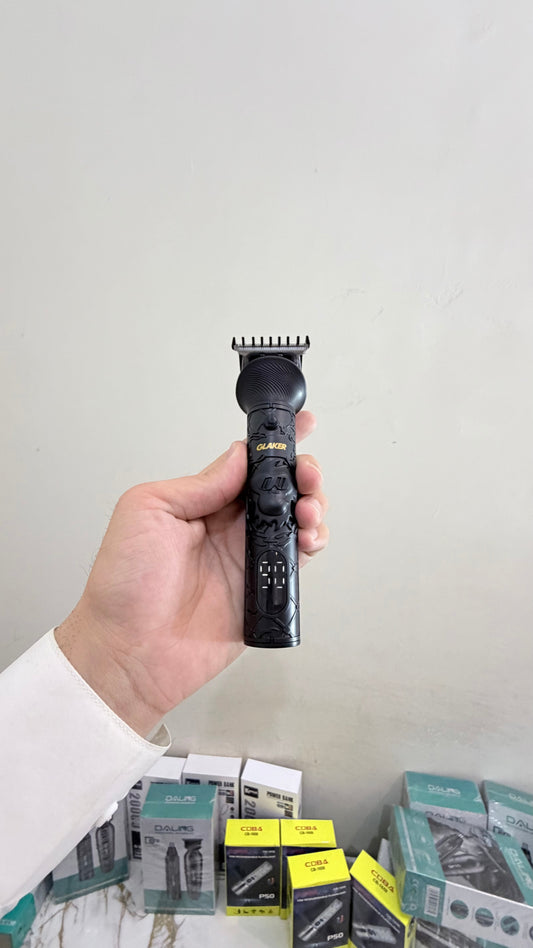 GLAKER 6-in-1 Grooming Kit for Men – Professional Beard Trimmer, Body Groomer & Cordless Hair Cutting Machine
