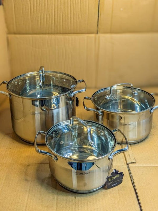 Zepter 12pc Cookware Set