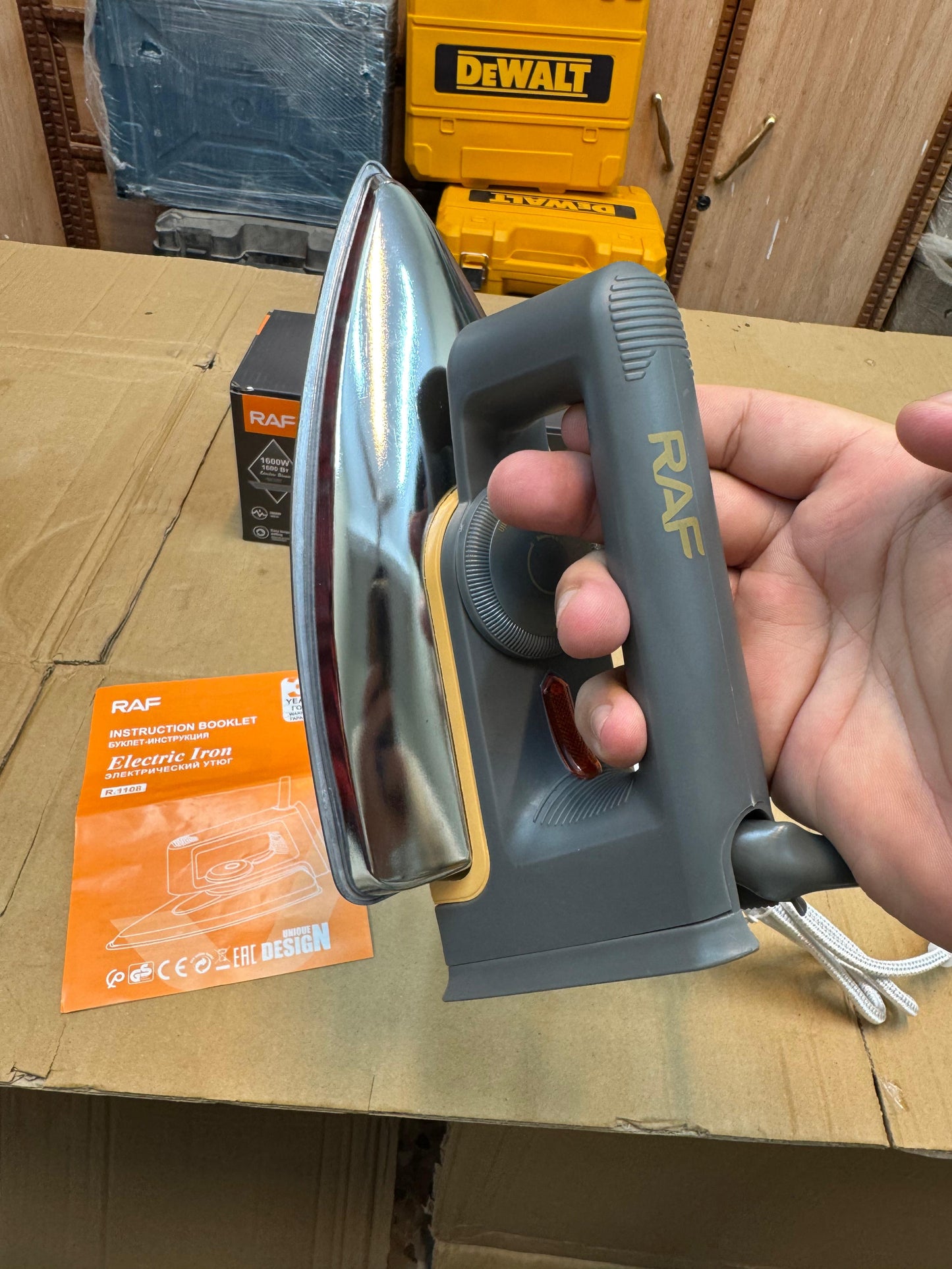 Russia RAF Light Weight Dry Iron (Home & Travel Use)