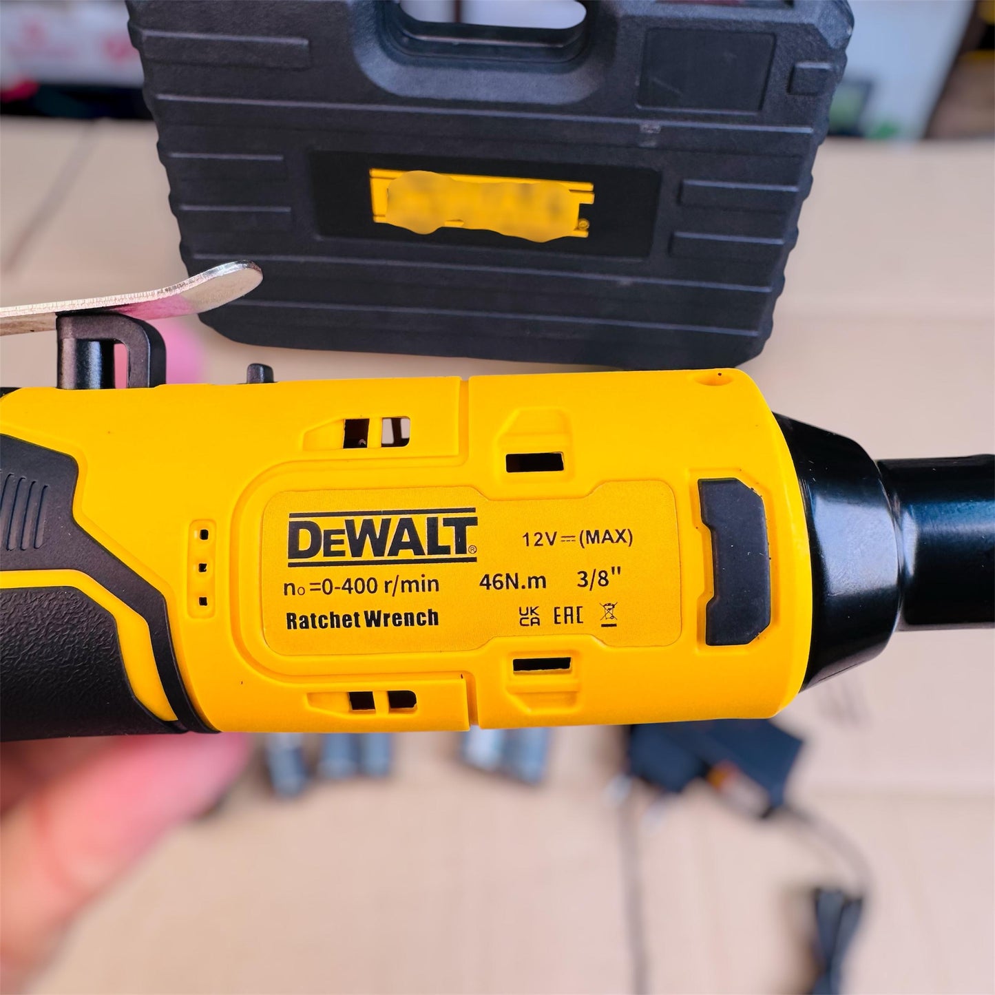 Dewalt-Style 12V Cordless Ratchet Wrench