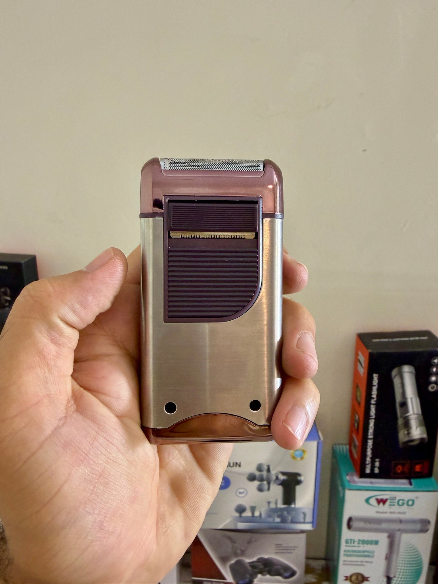 Boli RSCW-6008 Diamond Steel Razor & Shaver |AwamiImport.com