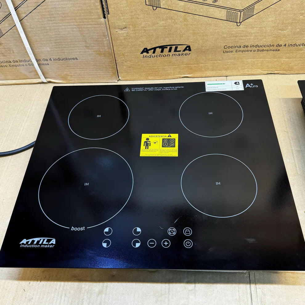 New ATTILA Dual Purpose Induction Stove with 4 Inductors