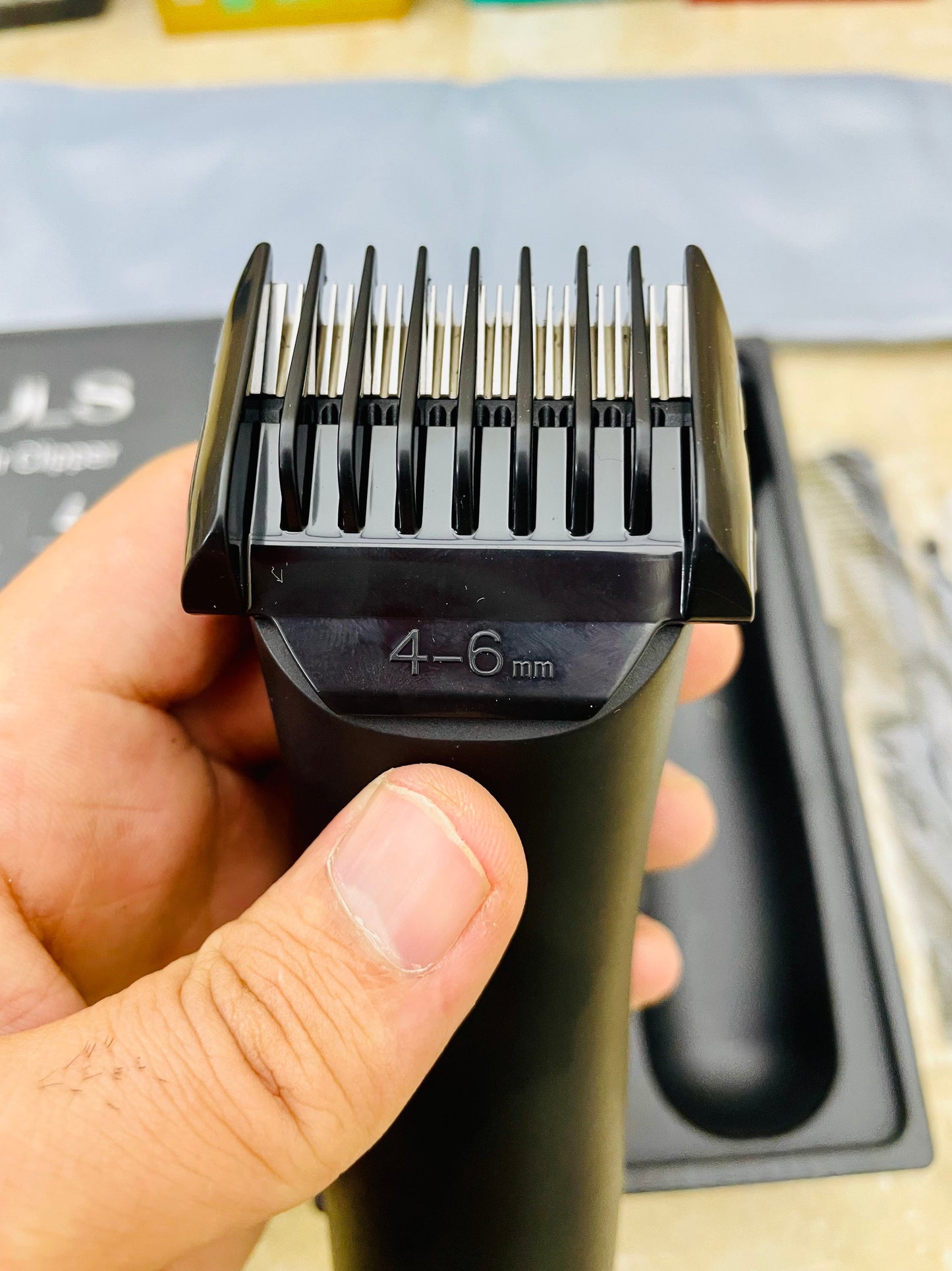 Tofuls G-9928 Digital Trimmer – 0.5–18mm, 180 Min Runtime ✂️⚡