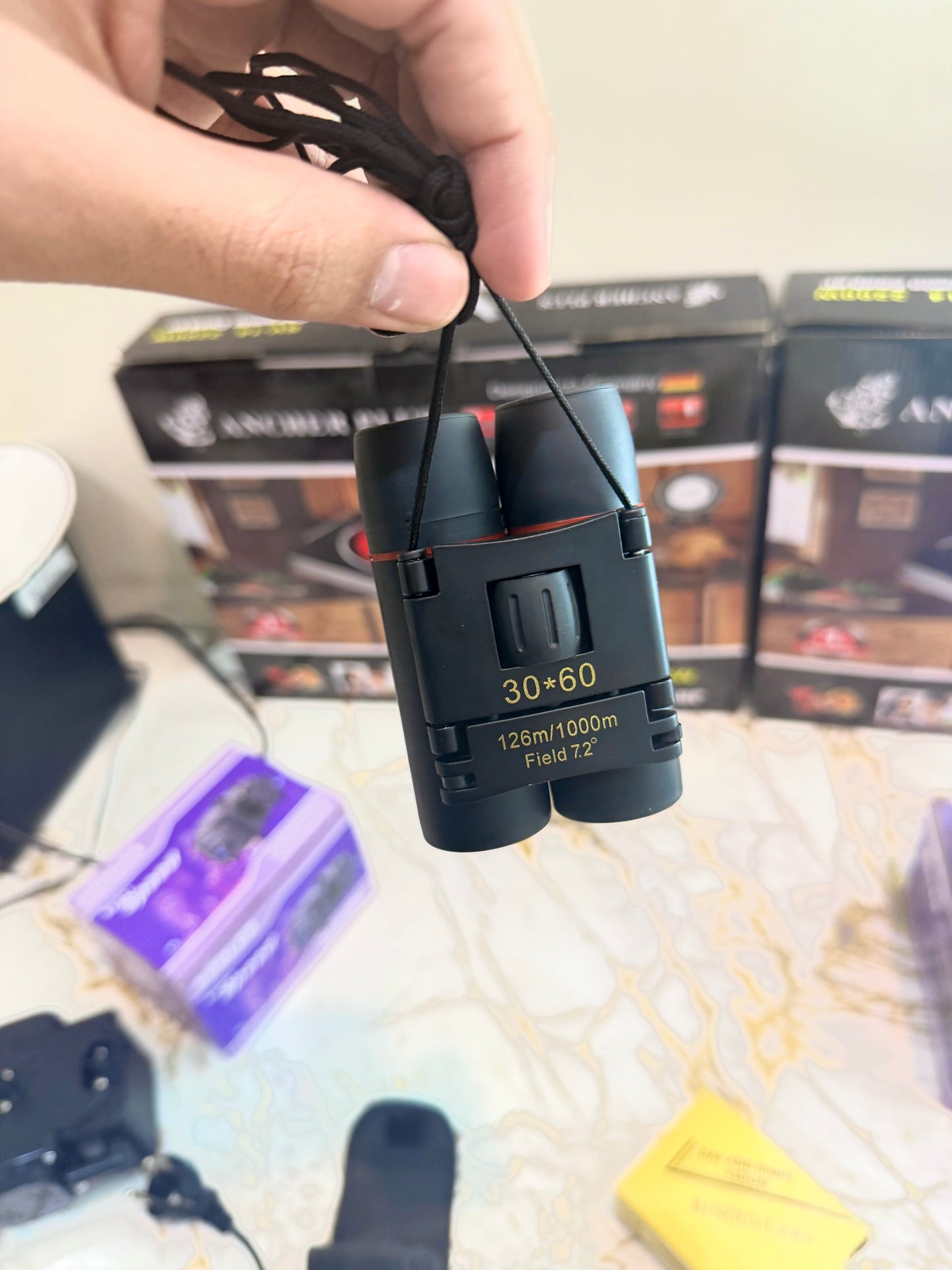 30×60 Mini Binocular – Compact High Zoom | AwamiImport.com