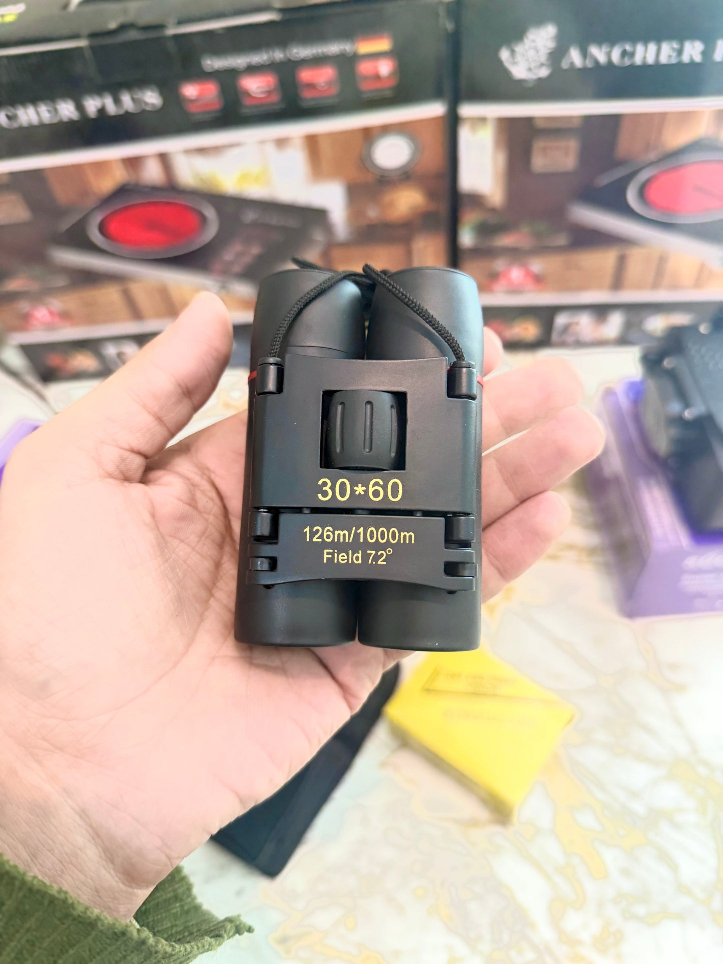 30×60 Mini Binocular – Compact High Zoom | AwamiImport.com