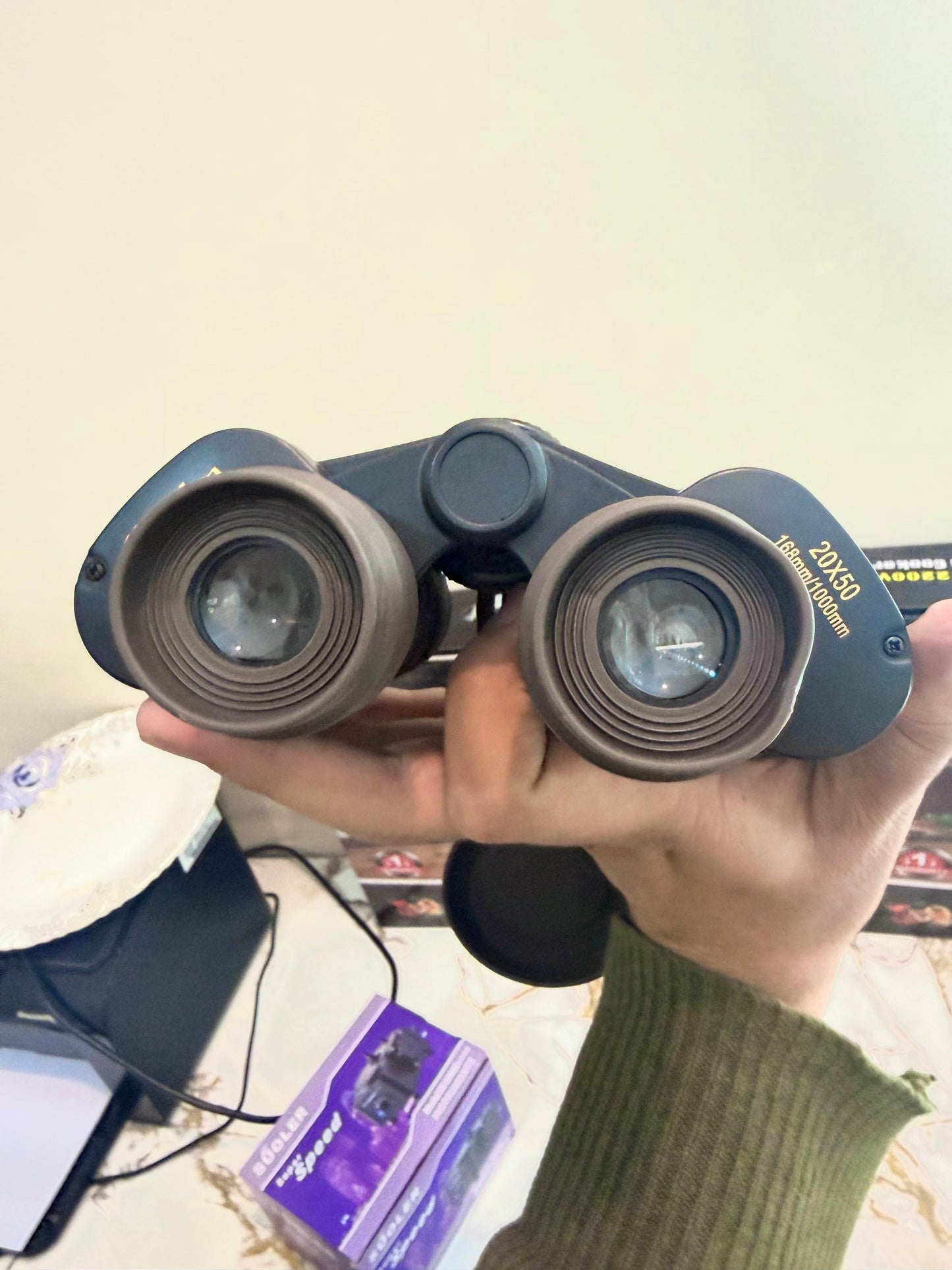 Imported Galileo 20×50 High-Power Binocular –Travel & Adventure