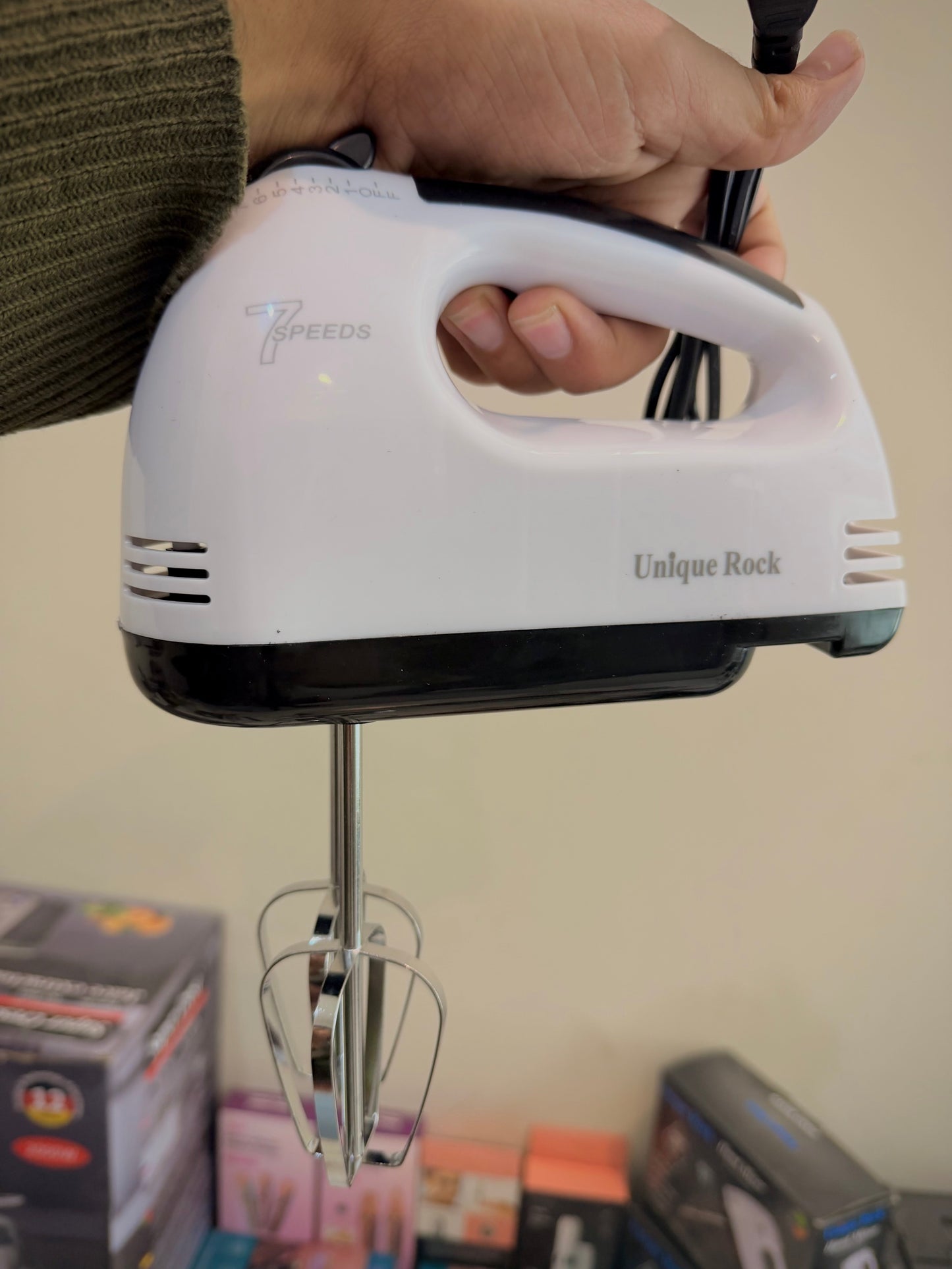 Kenwood Hand Mixer – 7 Speed with 4 Attachments | AwamiImport.com