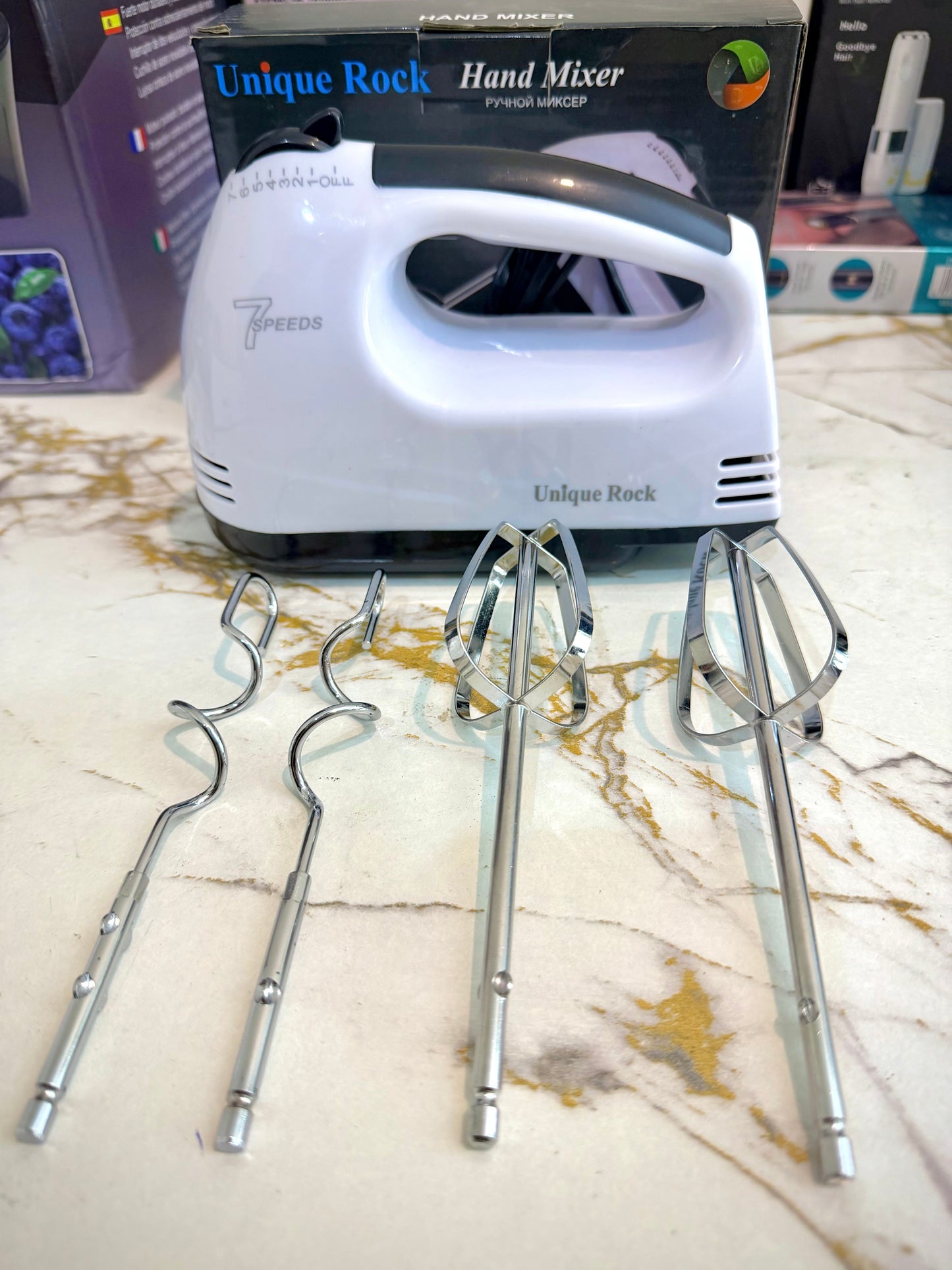 Kenwood Hand Mixer – 7 Speed with 4 Attachments | AwamiImport.com
