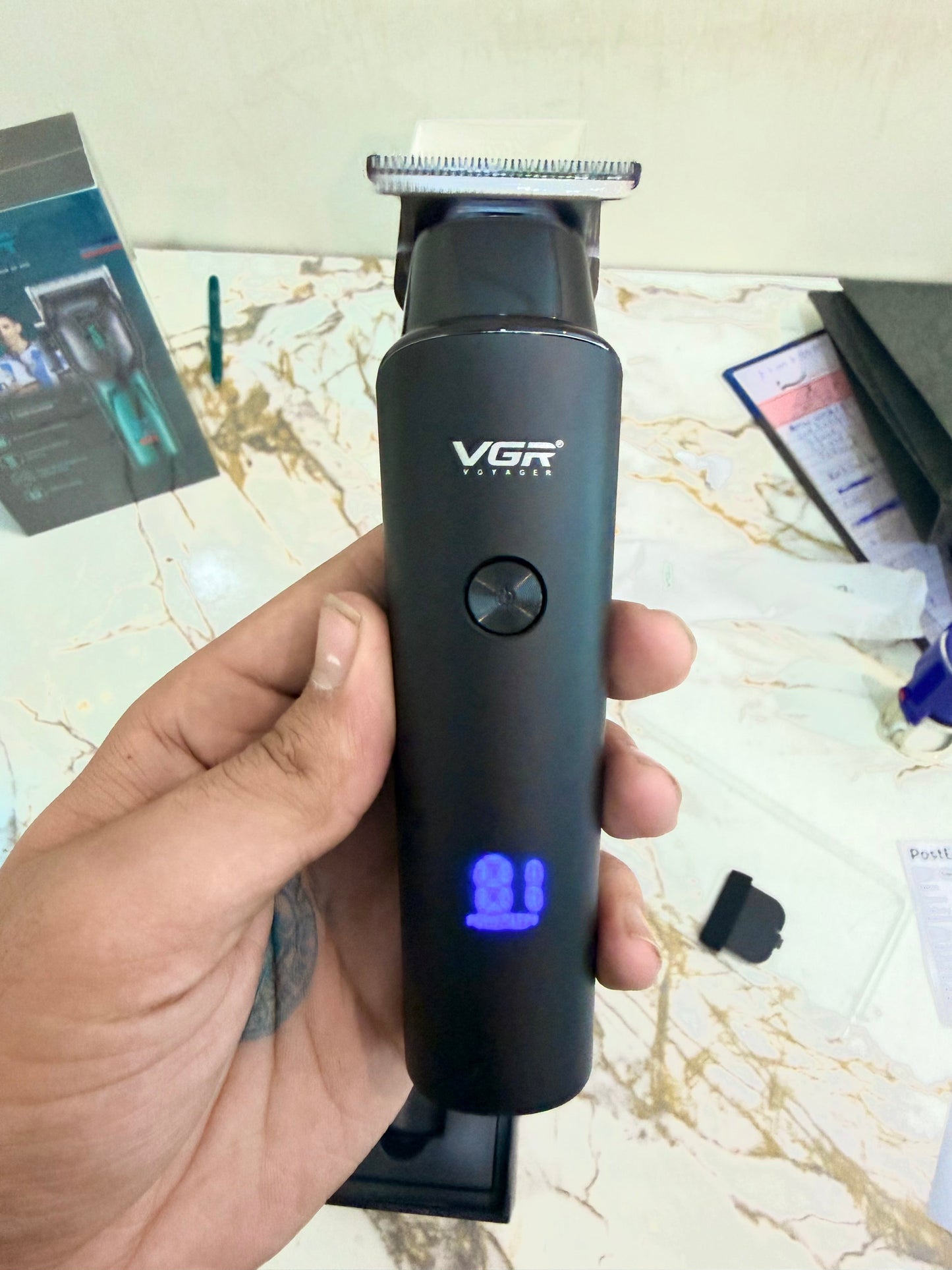 VGR V-937 Professional Trimmer – 2000mAh Battery | 🇦🇷 Argentina lot trimmer