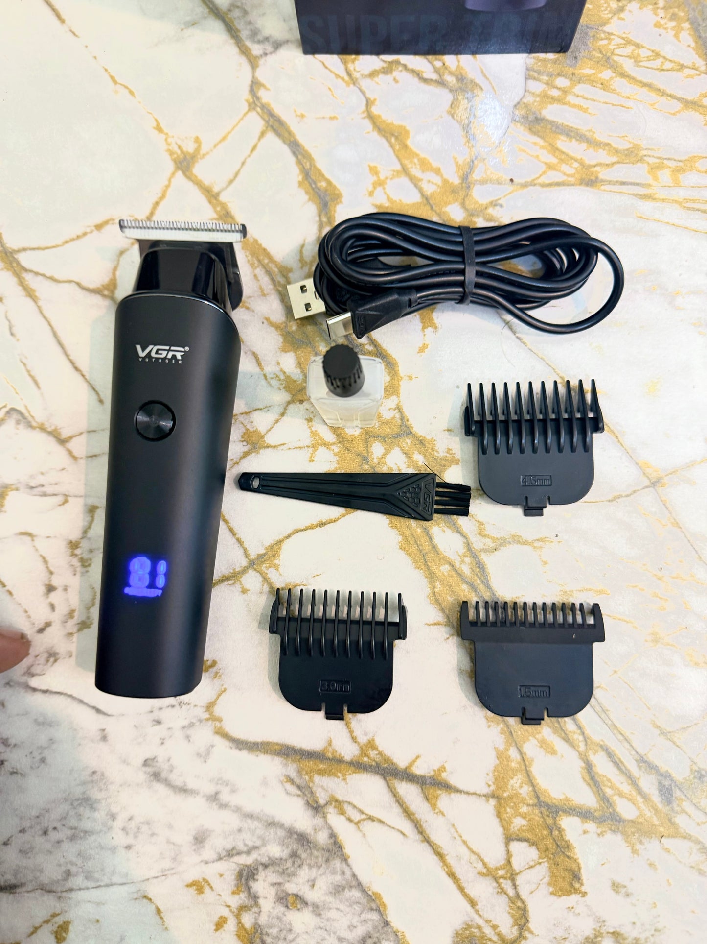 VGR V-937 Professional Trimmer – 2000mAh Battery | 🇦🇷 Argentina lot trimmer