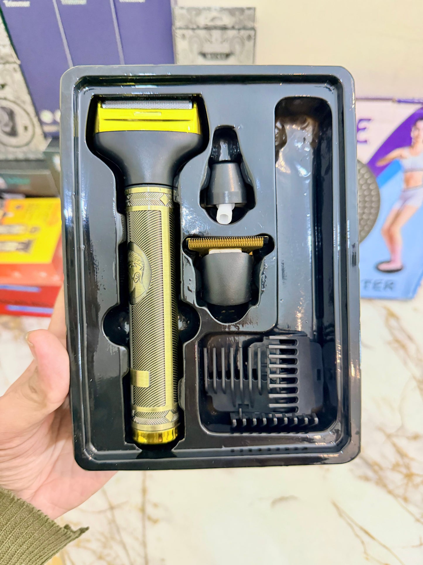 Kogey KG-558 3-in-1 Grooming Kit – Rechargeable Clipper + Trimmer | AwamiImport.com