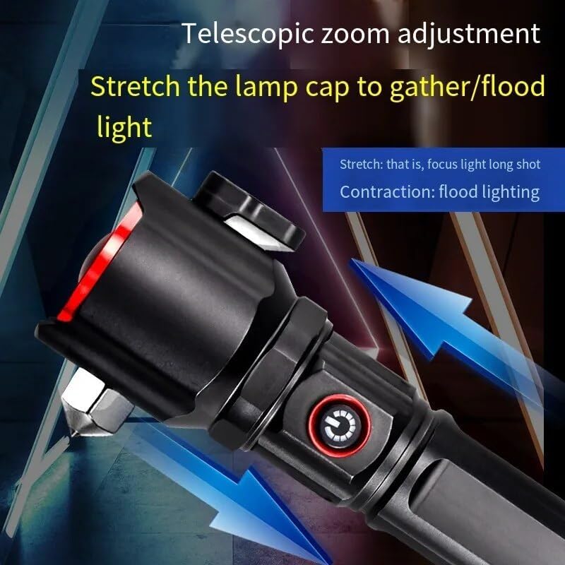 Multifunctional 5-in-1 Torch (1km Range)