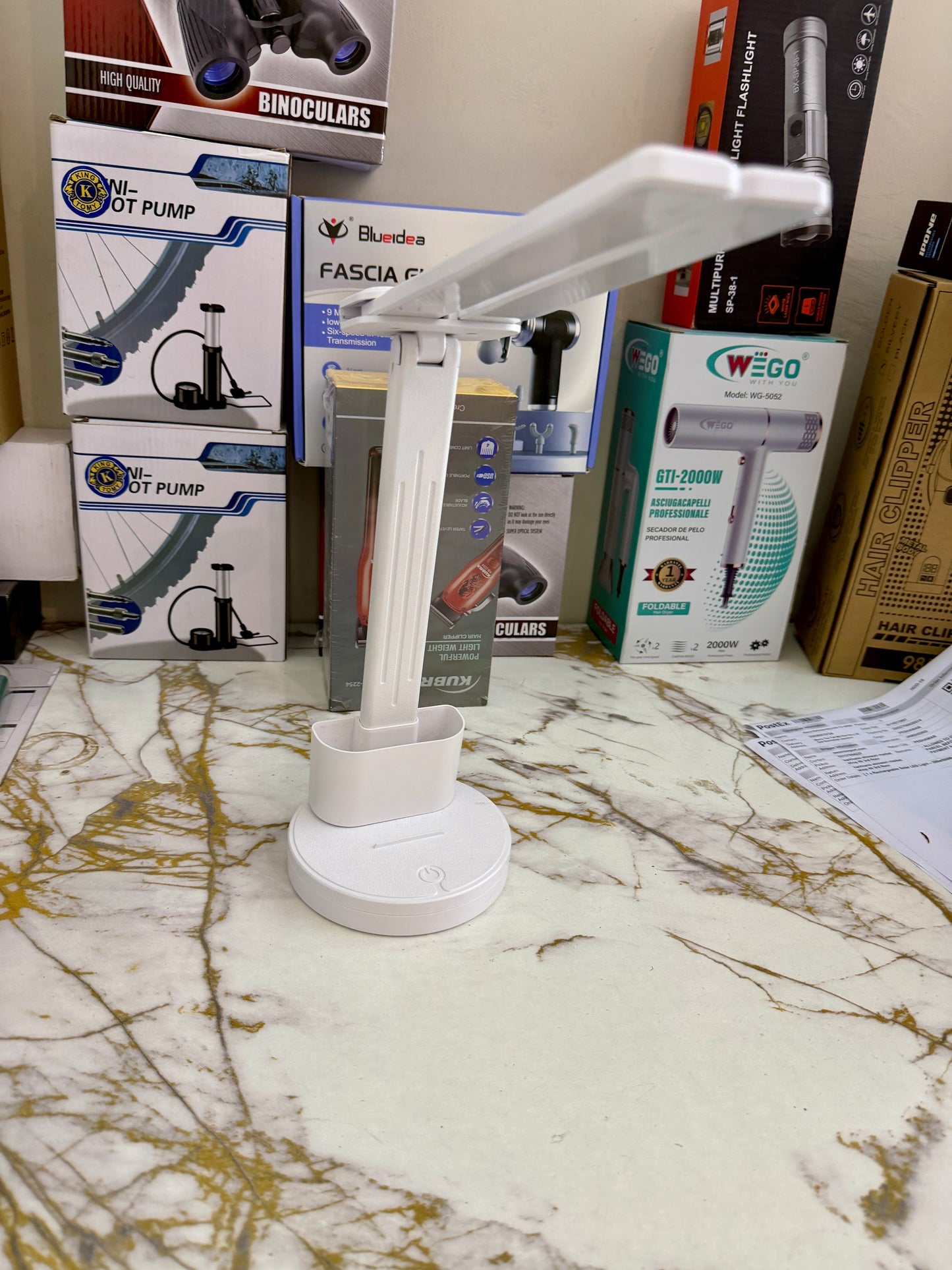 Multifunctional Reading Lamp C81 – Rechargeable LED Study Lamp (4–5 Hours Battery Backup)