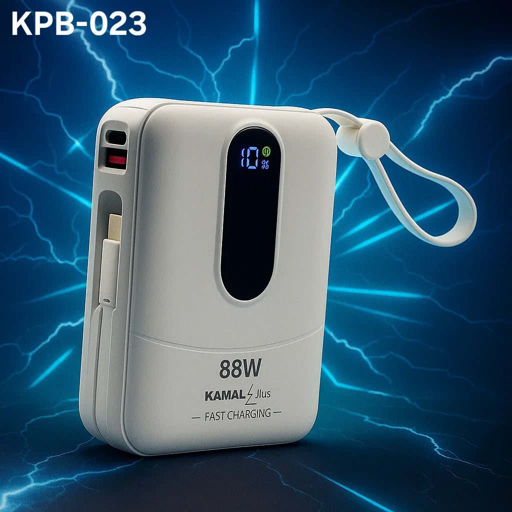 Kamal 88W Digital Super Fast Charging Power Bank|20000 MAH KPB-023 | made in Dubai 🇦🇪