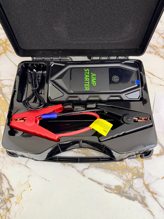 2000A Peak Car Jump Starter & Power Bank with LED Light