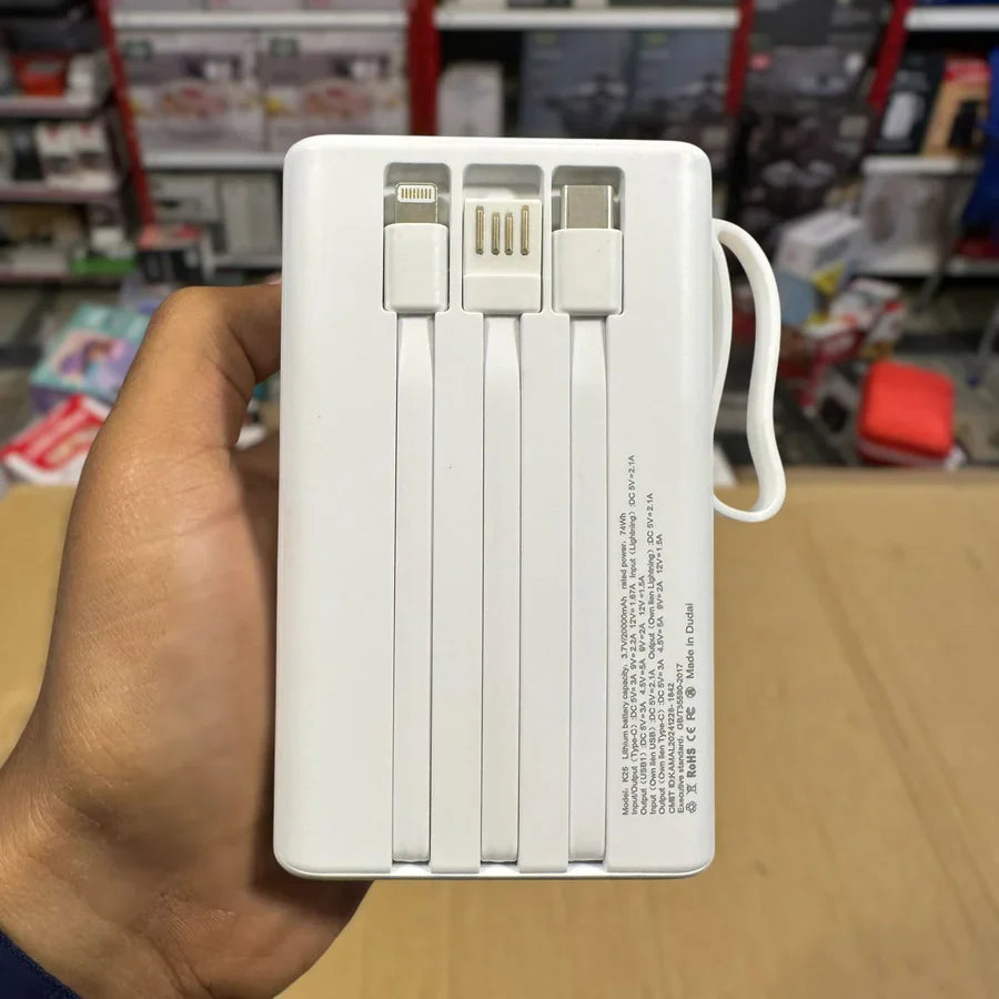 Magnetic Wireless 20000mAh Kamal Power Bank K25 – Fast & Smart Charging | Made in Dubai🇦🇪