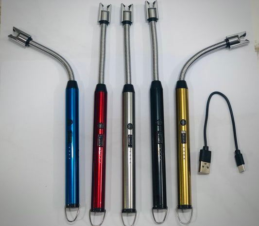 Premium Rechargeable Electric Lighter – Windproof & Flameless| Metal body | Type-c port | mk hardware.com