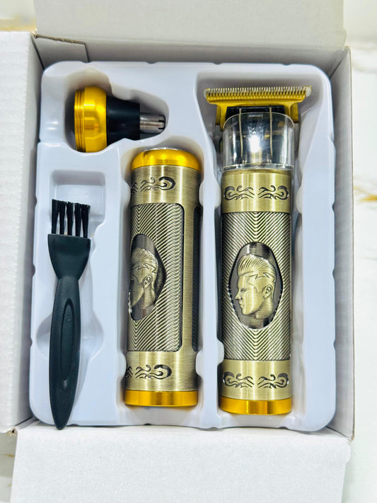 Daling DL-1620 | 3-in-2 Grooming Kit – Trimmer + Shaver + Nose Trimmer