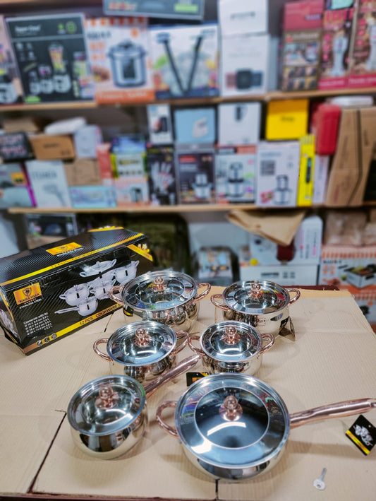 Imported kaisa Villa 12 Piece Cookware Set