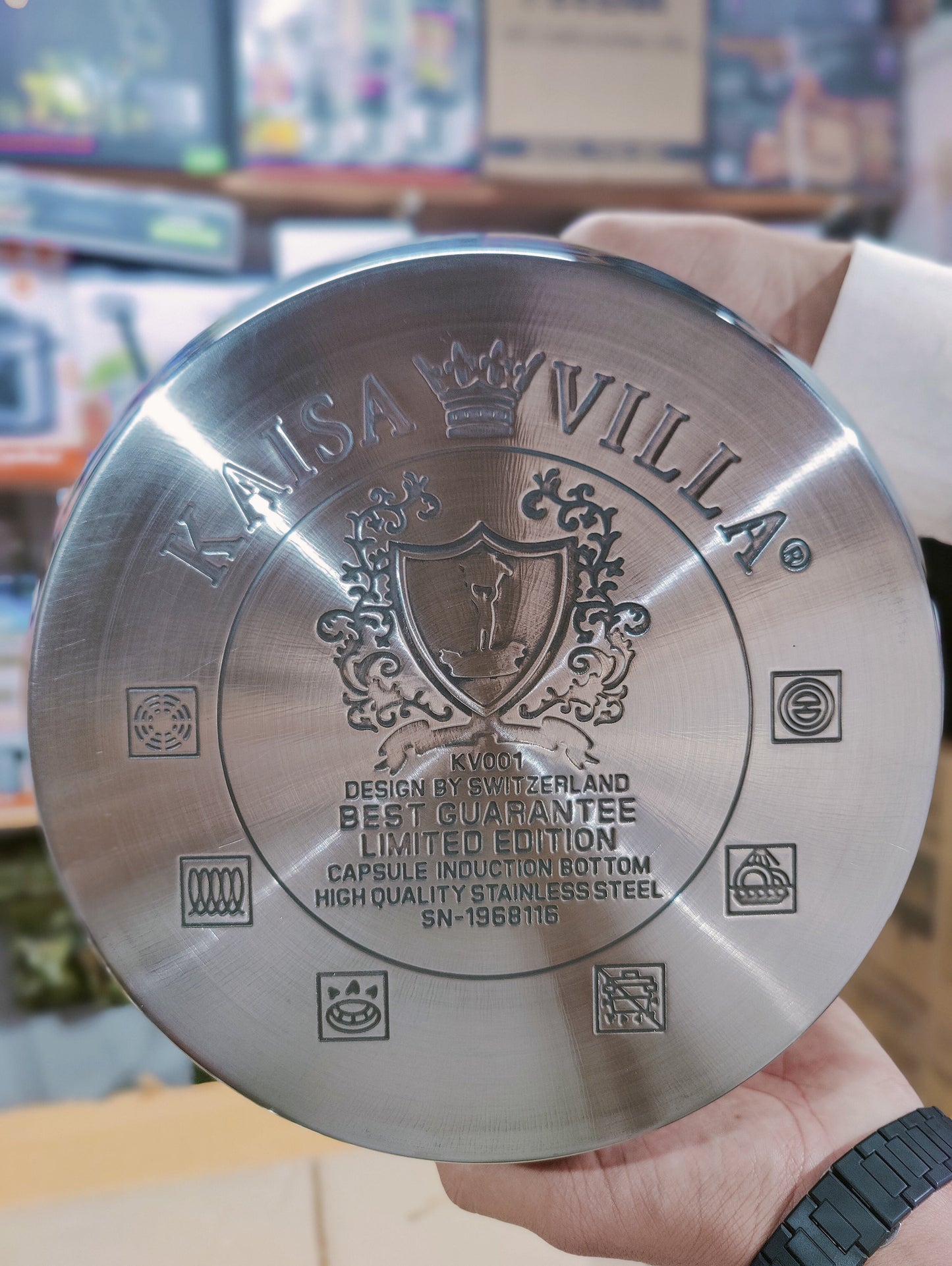 Imported kaisa Villa 12 Piece Cookware Set