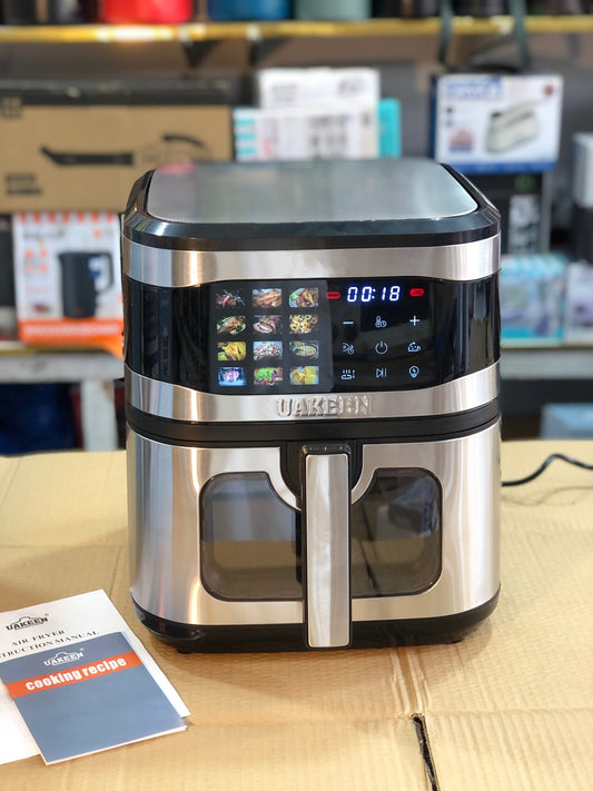 Uakeen Digital Double Heating Air Fryer 10L Capacity ZL-1709