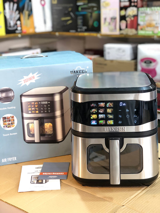 Uakeen Digital Double Heating Air Fryer 10L Capacity ZL-1709