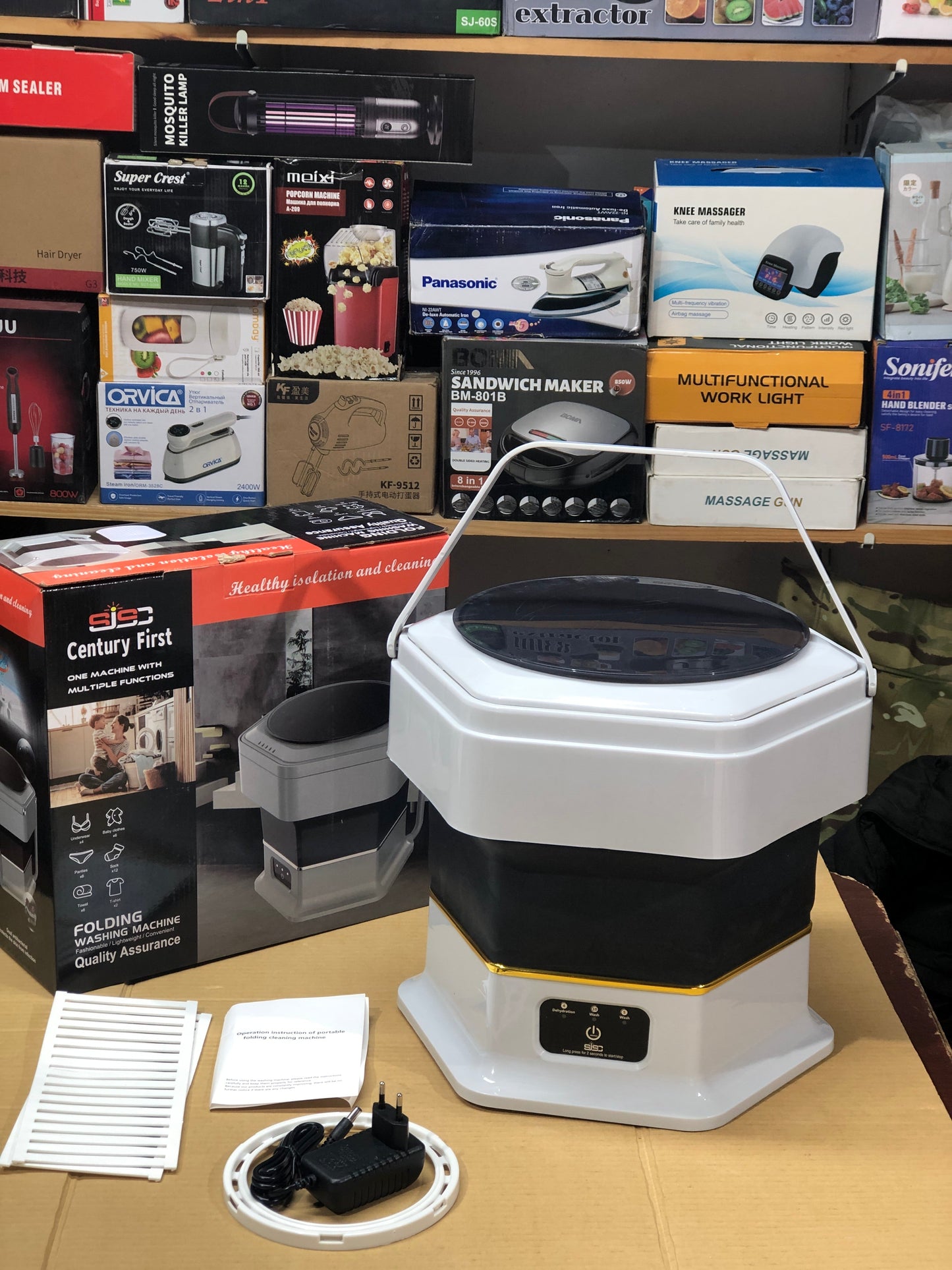 Electric Folding Washing Machine 10L