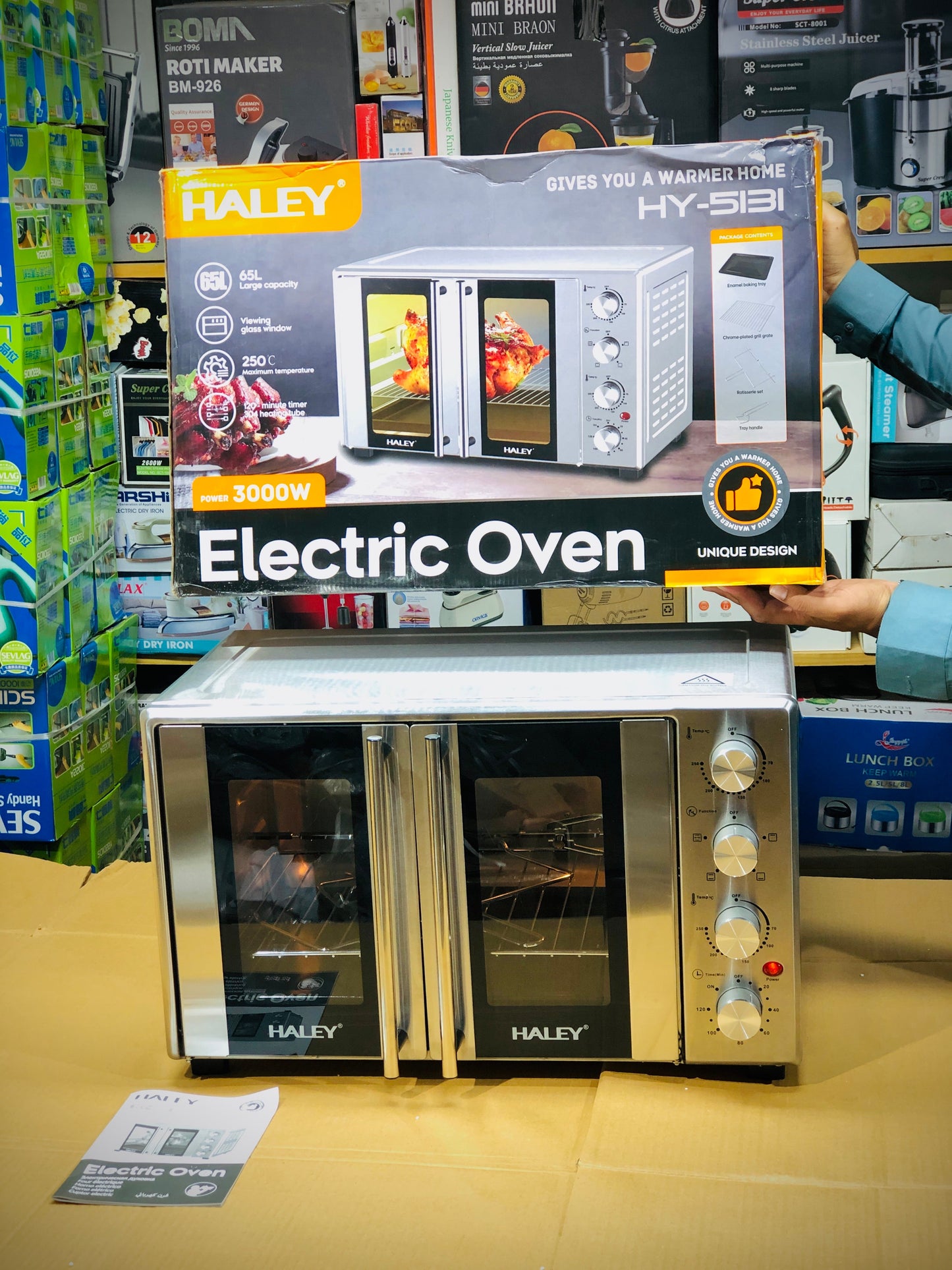 Haley Electric Oven 65L