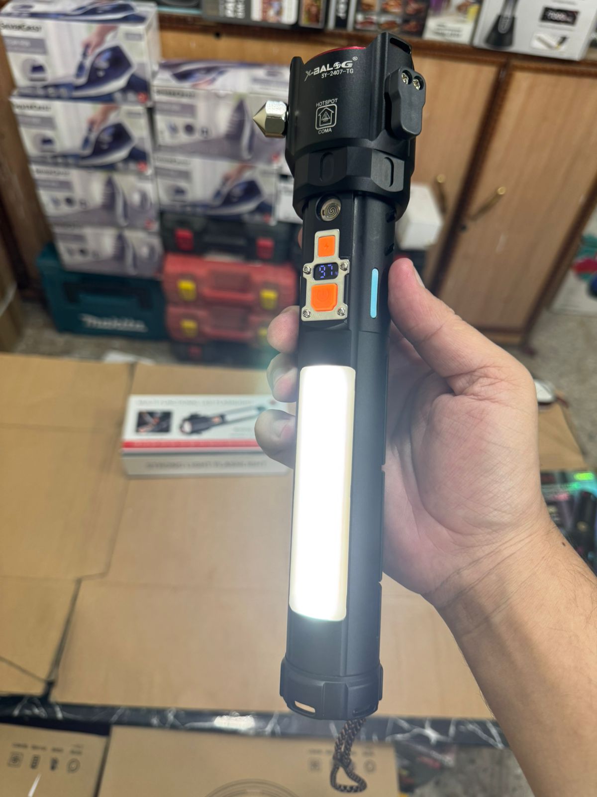 5-in-1 Torch Light (2km Range)