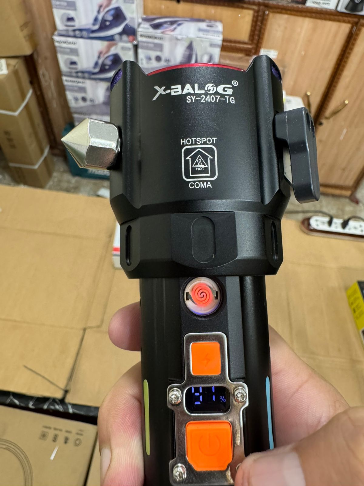 5-in-1 Torch Light (2km Range)