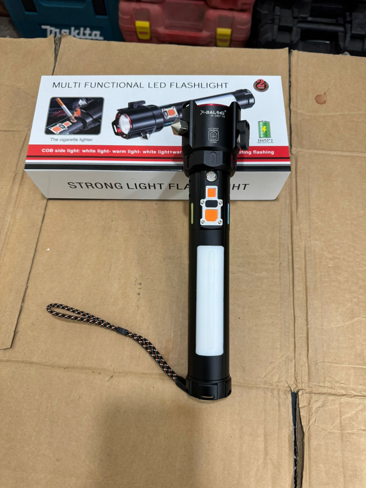 5-in-1 Torch Light (2km Range)