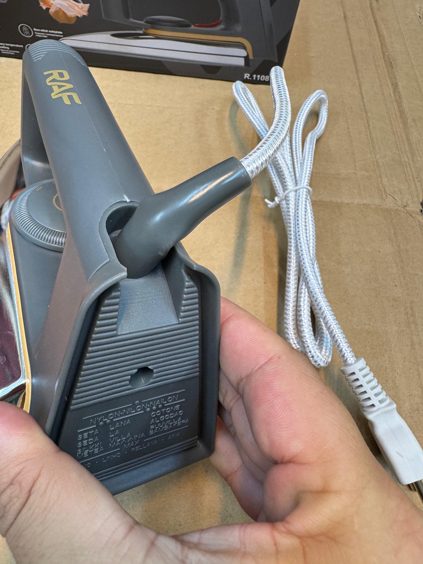 Russia RAF Light Weight Dry Iron (Home & Travel Use)