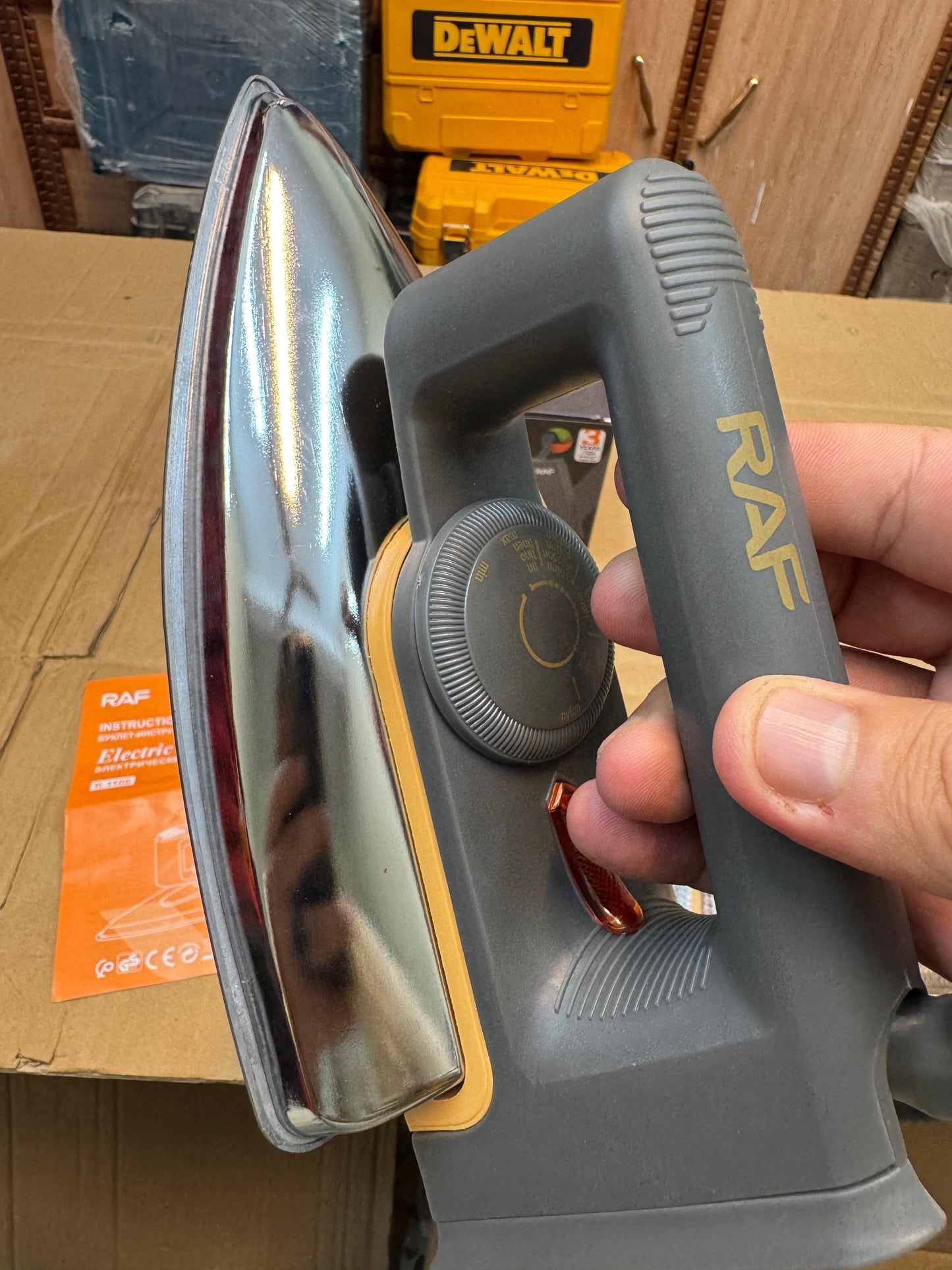 Russia RAF Light Weight Dry Iron (Home & Travel Use)
