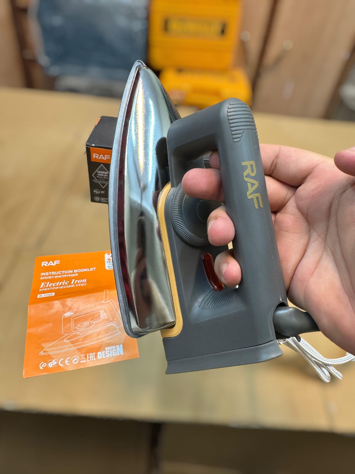 Russia RAF Light Weight Dry Iron (Home & Travel Use)