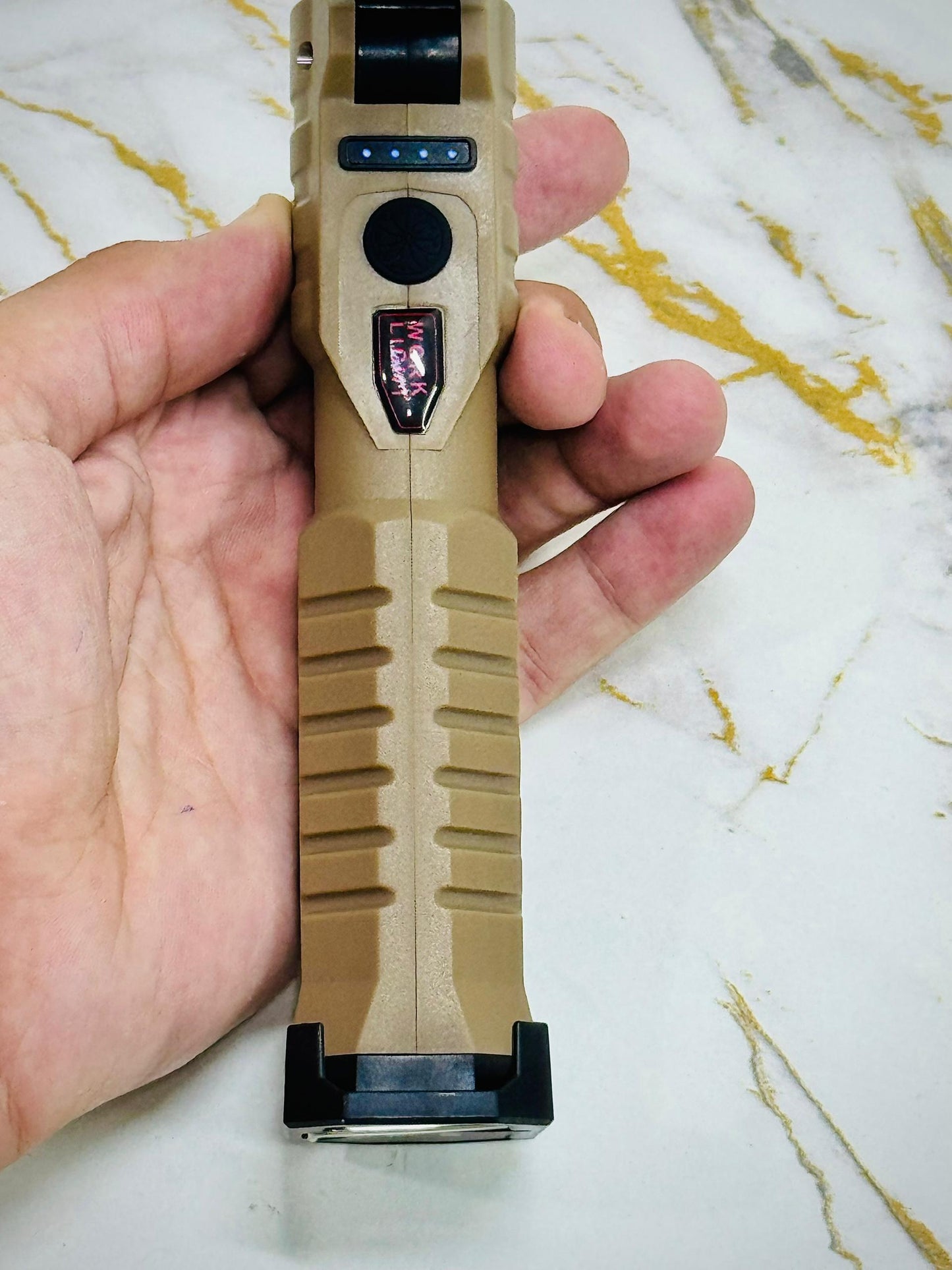 Military Grade LED Work Light Flashlight – Heavy Duty, Magnetic, Super Bright torch