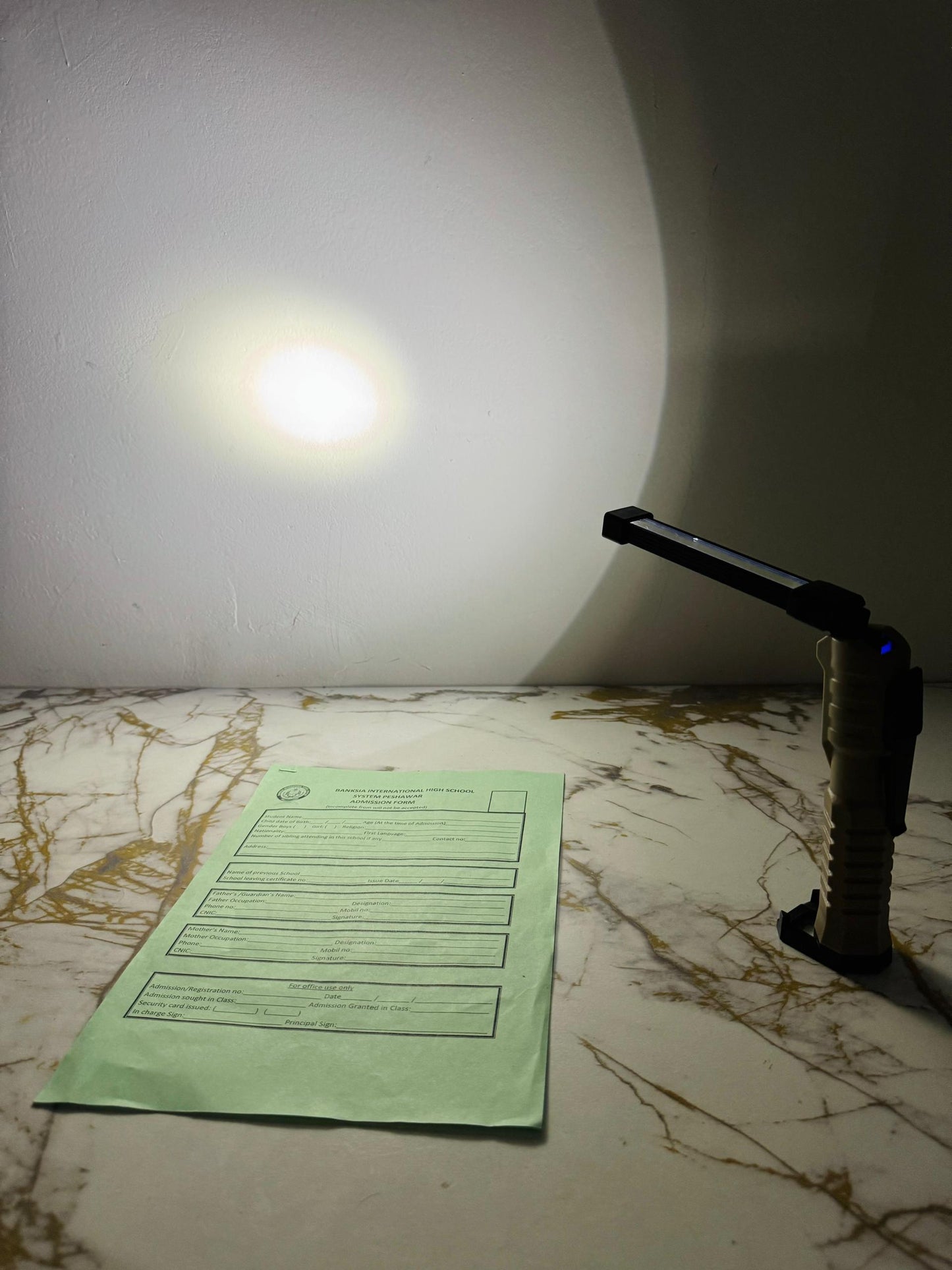 Military Grade LED Work Light Flashlight – Heavy Duty, Magnetic, Super Bright torch