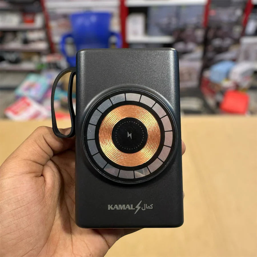 Magnetic Wireless 20000mAh Kamal Power Bank K25 – Fast & Smart Charging | Made in Dubai🇦🇪