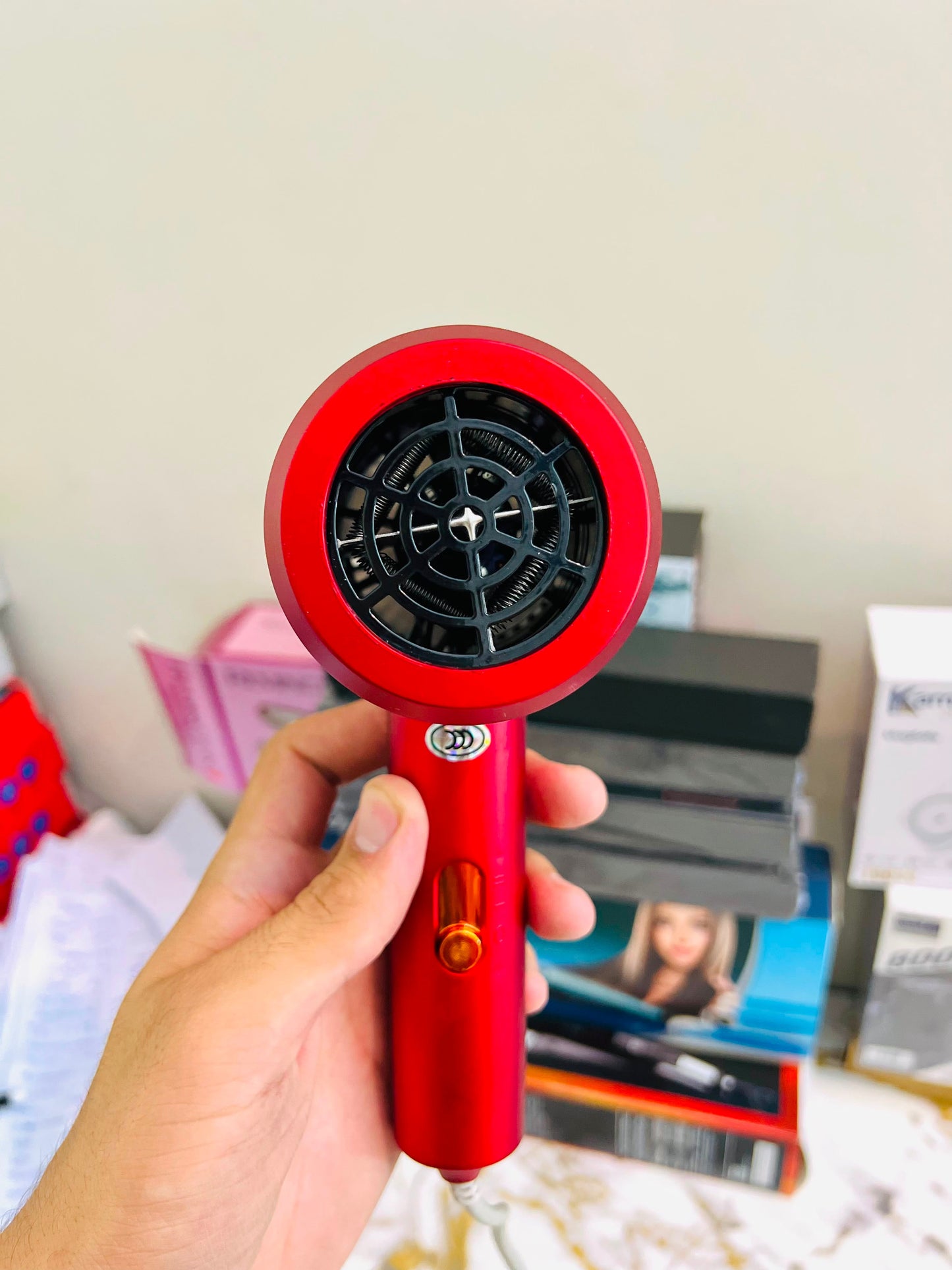 Professional Salon Hair Dryer – High Power Fast Drying Machine | AwamiImport.com
