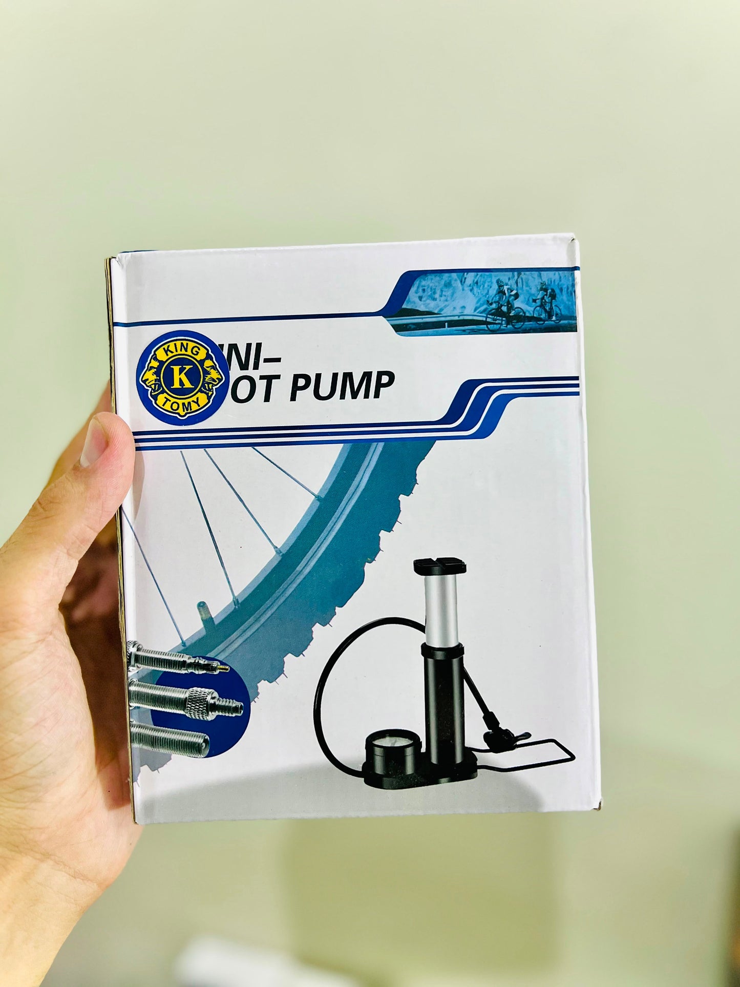 Foot Air Pump 45 PSI with Gauge – Fast & Easy Tyre Inflator | AwamiImport.com
